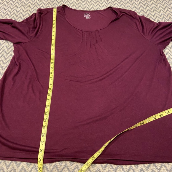 Just My Size Bell Sleeve Pintuck Top – Size 3X - Picture 10 of 10